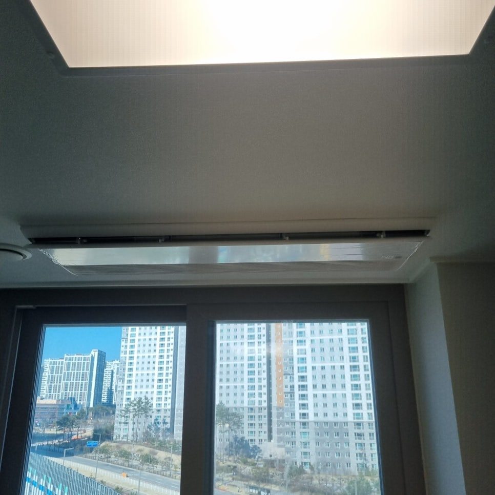 천장 내부 배관 연결 과정