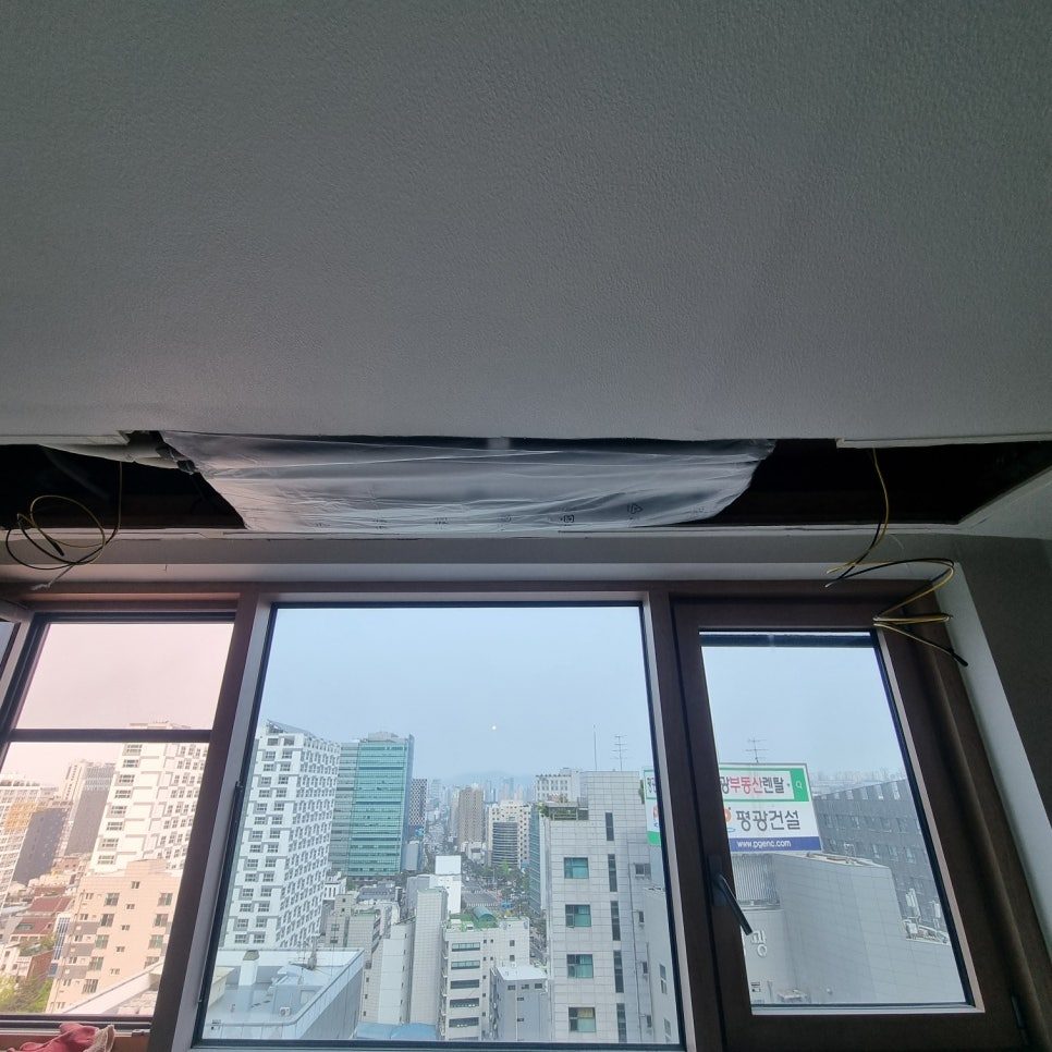 정확한 타공을 통한 깔끔한 마감 준비