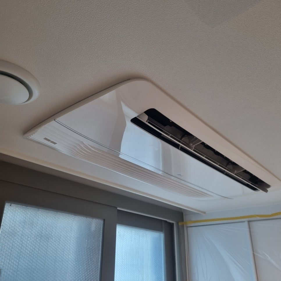 배선 정리 및 시공 초기 단계