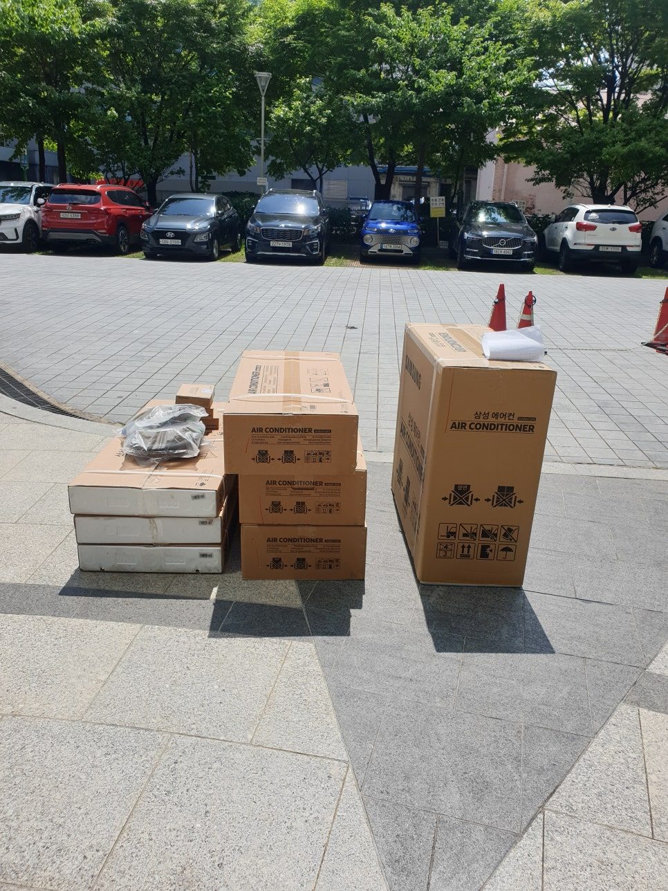 현장 정리와 자재 정리를 통한 시공 마무리