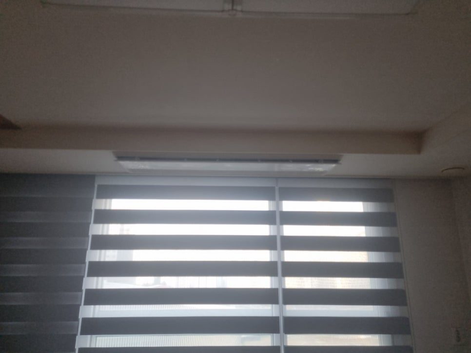 사무실 천장 배관 정리 및 시공 완료