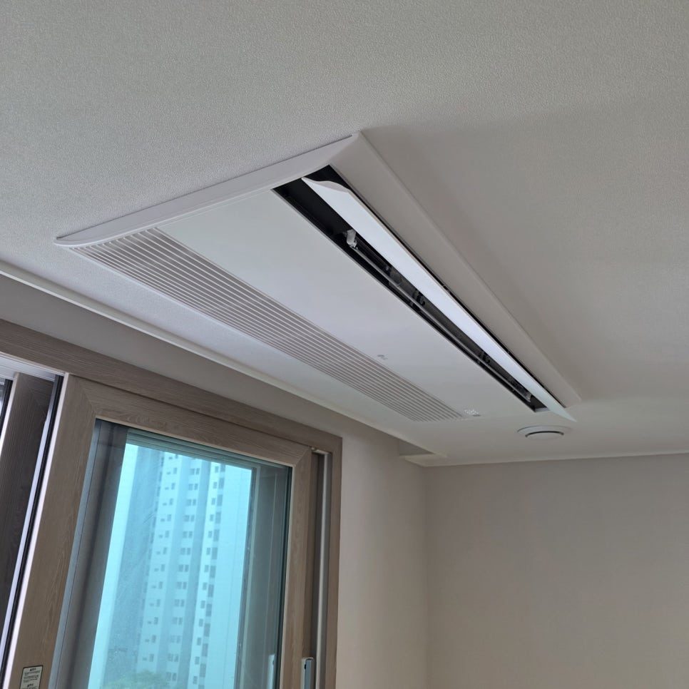 인테리어 조화를 고려한 실내기 배치