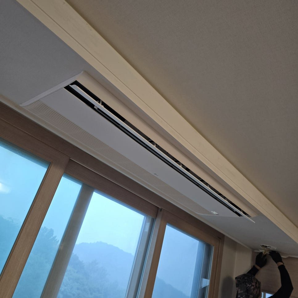 인테리어 조화를 고려한 배관 작업