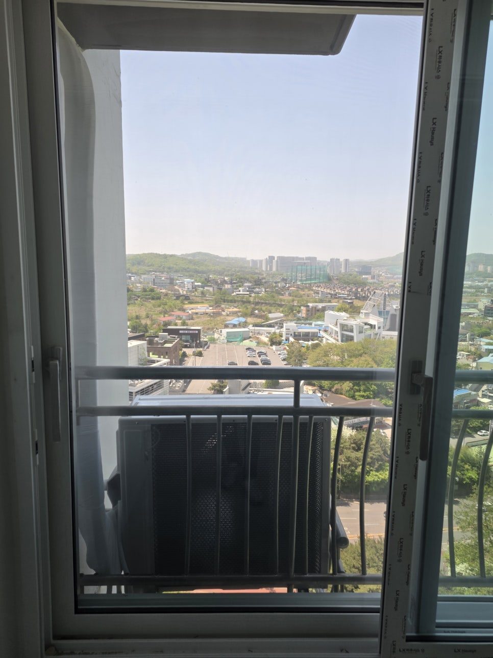 실외기 공간 및 외부 배관 연결